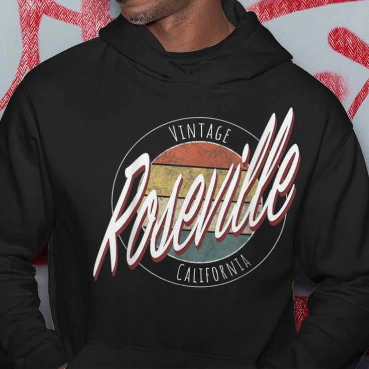 Vintage Roseville California Hoodie Unique Gifts