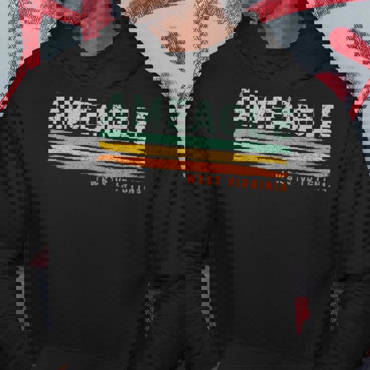 Vintage Stripes Ameagle Wv Hoodie Unique Gifts