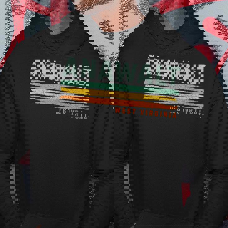 Vintage Stripes Anawalt Wv Hoodie Unique Gifts