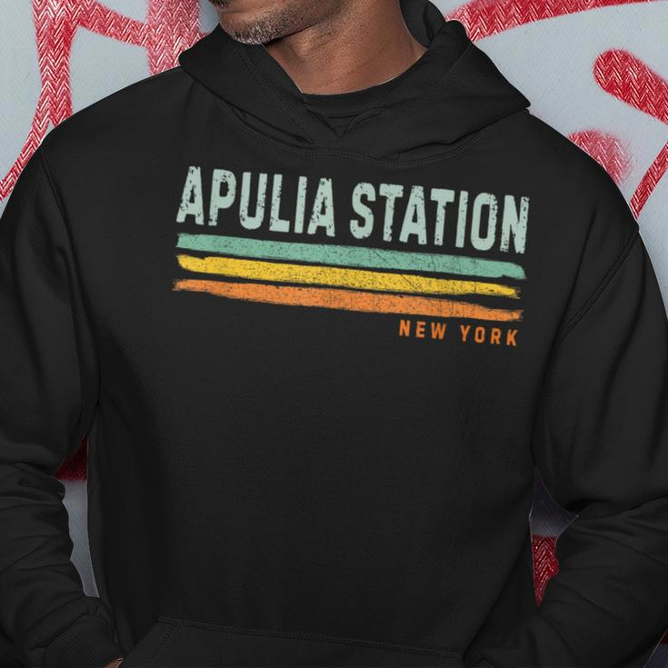 Vintage Stripes Apulia Station Ny Hoodie Unique Gifts