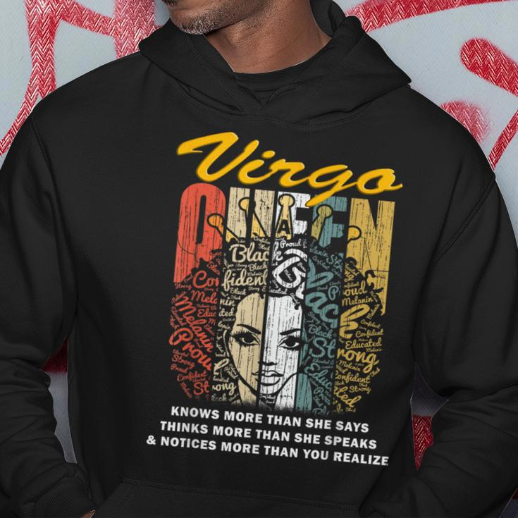 Virgo Queen Birthday Knows More Than She Says Hoodie Unique Gifts