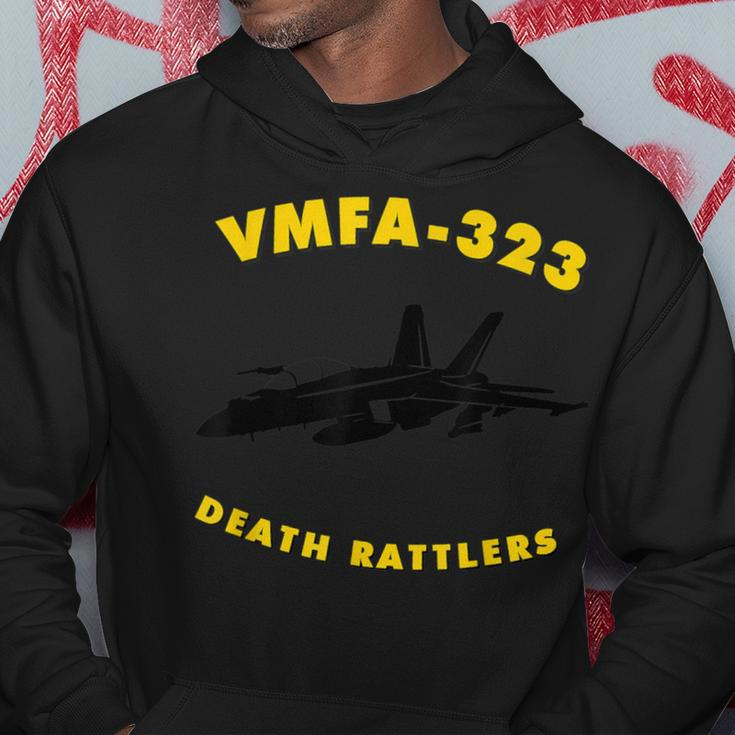 Vmfa-323 Fighter Attack Squadron FA-18 Hornet Jet Hoodie Unique Gifts