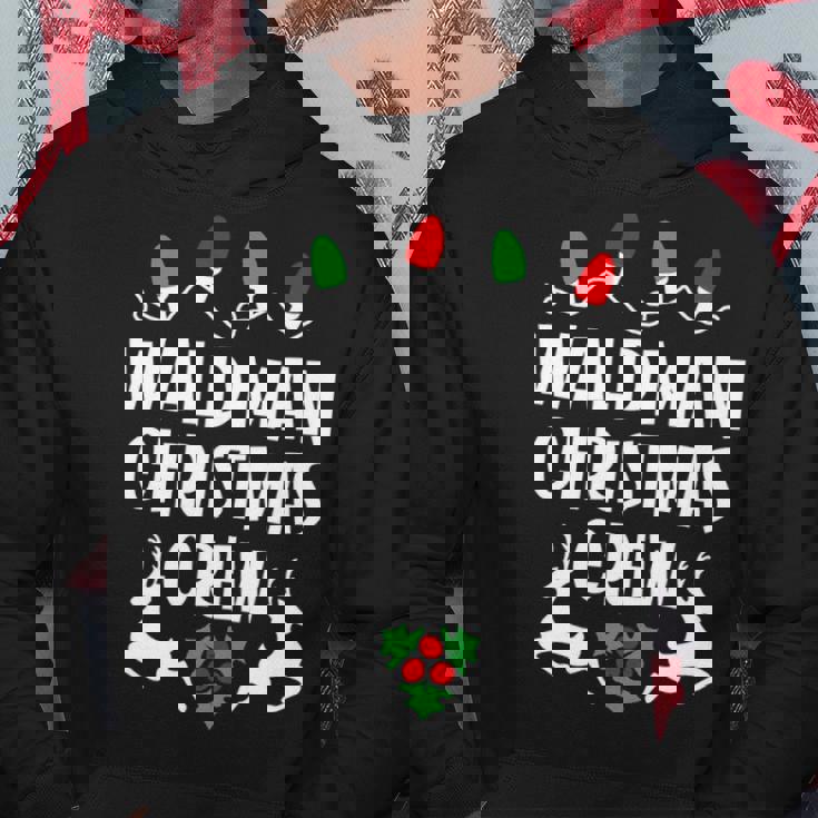 Waldman Name Gift Christmas Crew Waldman Hoodie Funny Gifts