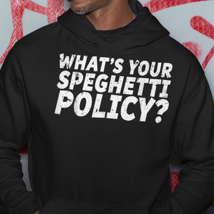 What's Your Spaghetti Policy Sunny Charlie Hoodie Unique Gifts