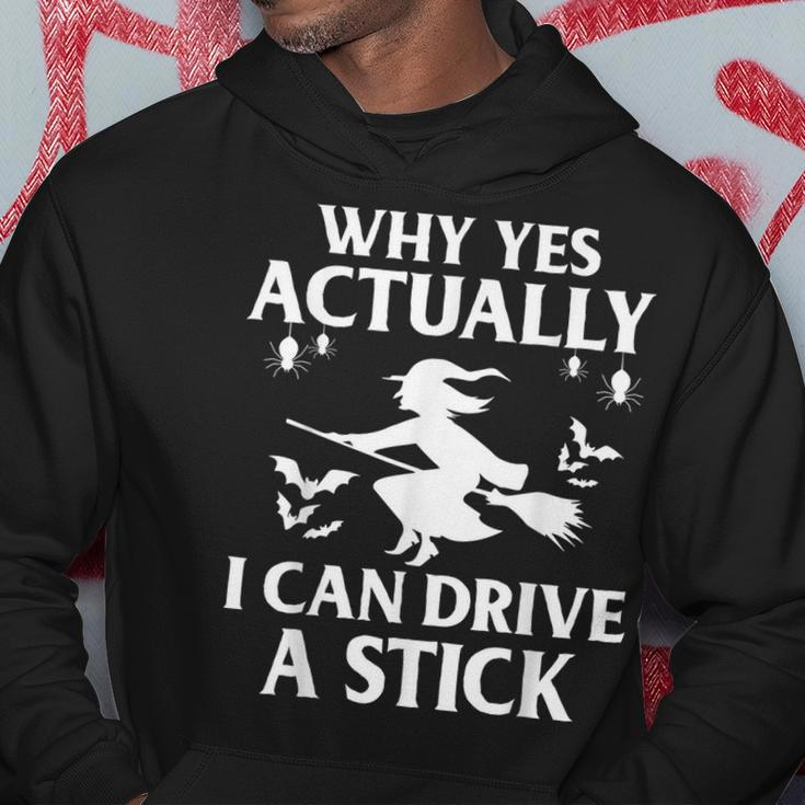 Why Yes Actually I Can Drive A Stick Halloween 2023 Hoodie Unique Gifts