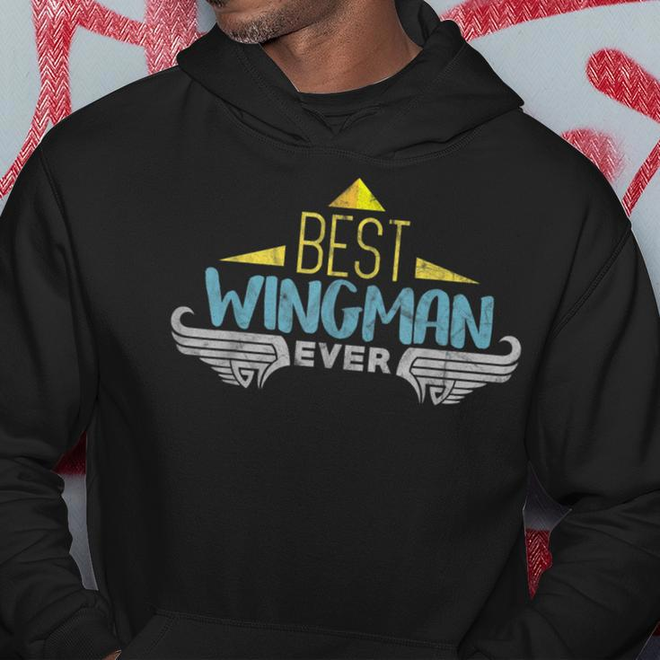 Wingman Design For Boys Airplane Men Gift Idea Kids Pilot Hoodie Unique Gifts