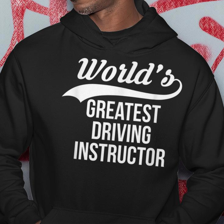 Worlds Greatest Driving Instructor Gifts Car Driver Parking Driver Funny Gifts Hoodie Unique Gifts