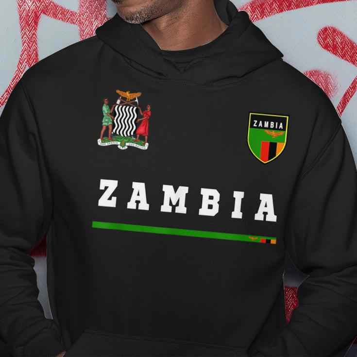 Zambia SportSoccer Jersey Flag Football Africa Hoodie Unique Gifts