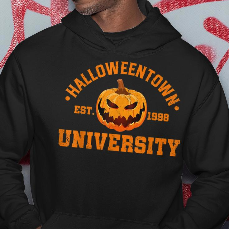 Zqzr Halloween Town University Est 1998 Pumpkin Halloween Halloween Hoodie Unique Gifts