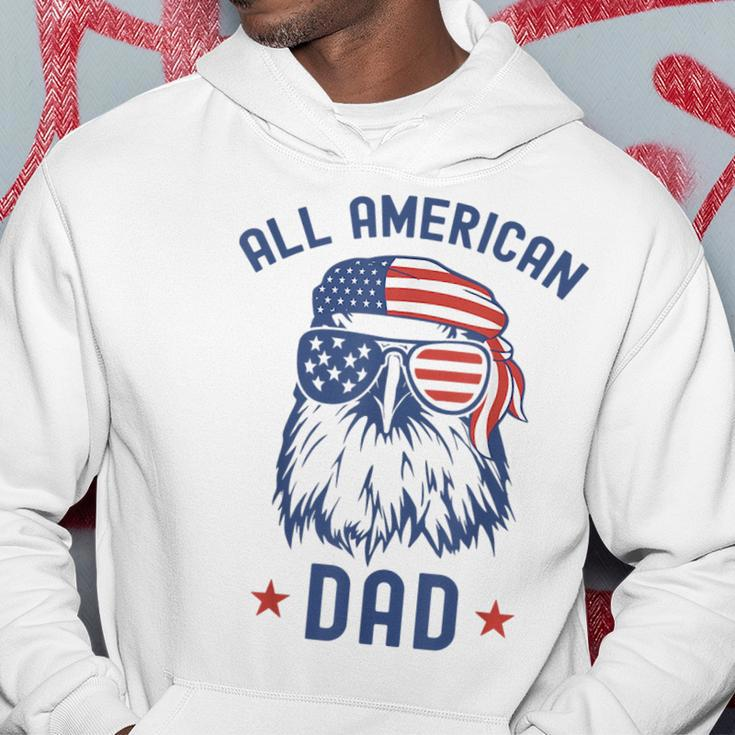 All American Dad Patriotic Eagle Sunglasses Us Flag 4Th July Gift For Mens Hoodie Unique Gifts