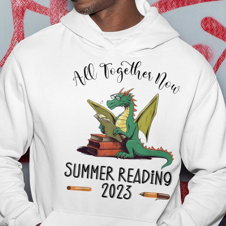 All Together Now Summer Reading 2023 Book Dragon Read Book Hoodie Unique Gifts