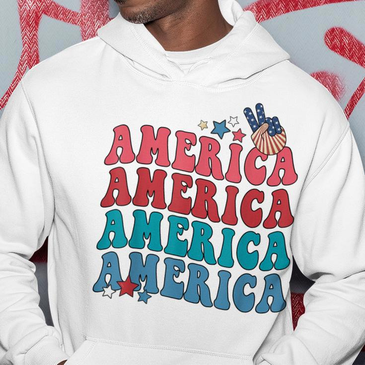 America Patriotic 4Th Fourth Of July Independence Day Hoodie Unique Gifts