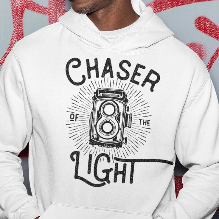 Analog Photography LoverLight Chaser Photography Funny Gifts Hoodie Unique Gifts