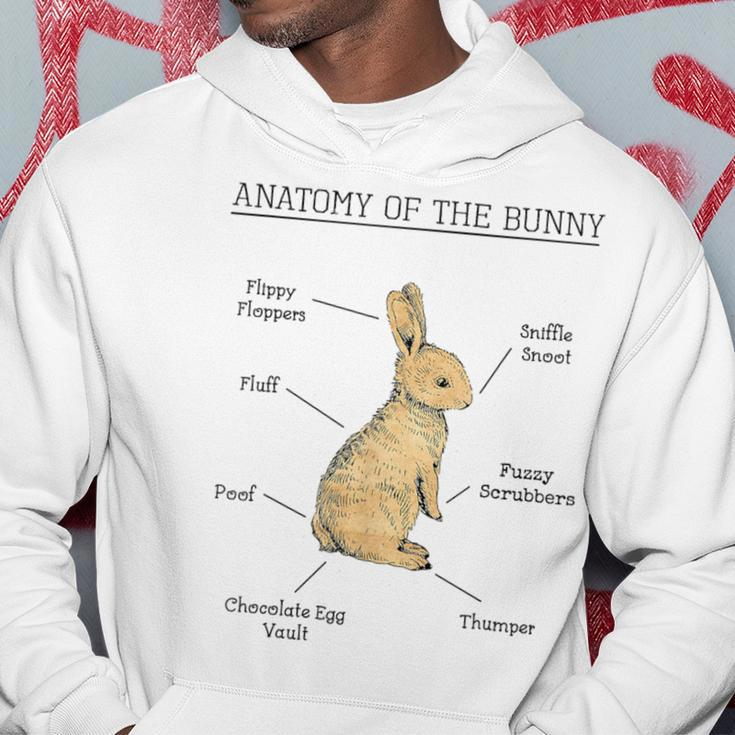 Anatomy Of The Bunny Cute Animal Love Rabbit Easter Hoodie Unique Gifts
