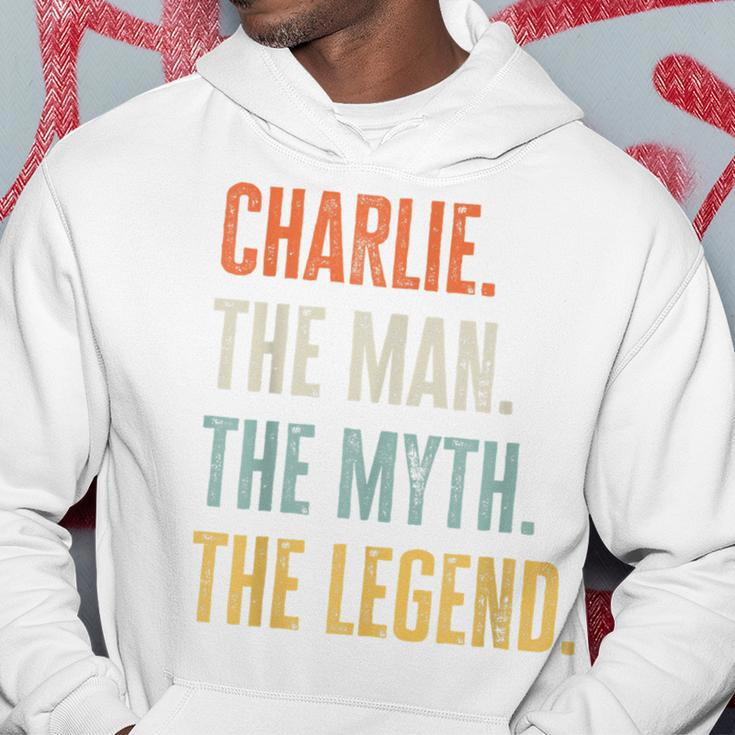 Charlie The Best Man Myth Legend Funny Best Name Charlie Hoodie Unique Gifts