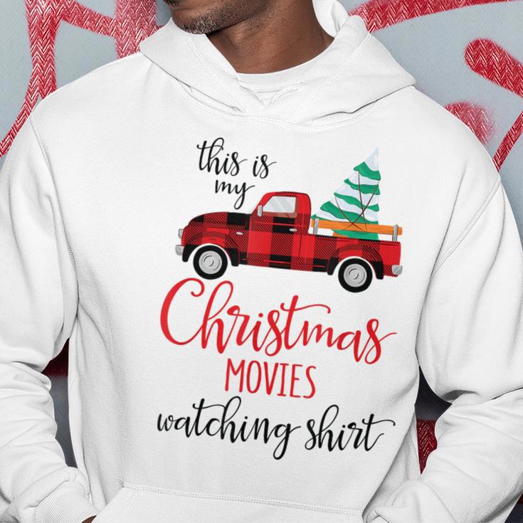 This Is My Christmas Movie Watching Xmas Movie Hoodie Unique Gifts