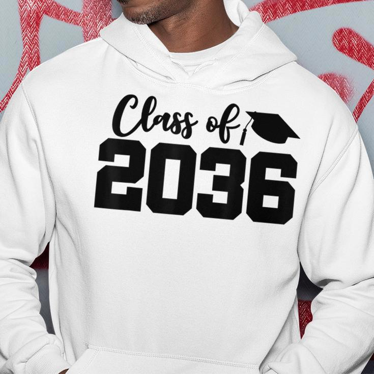Class Of 2036 First Day Of School Grow With Me Graduation Hoodie Funny Gifts
