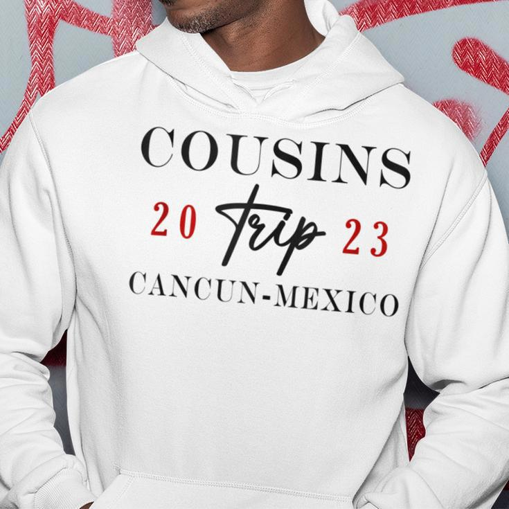 Cousins Trip Cancun Mexico 2023 Summer Vacation Hoodie Funny Gifts