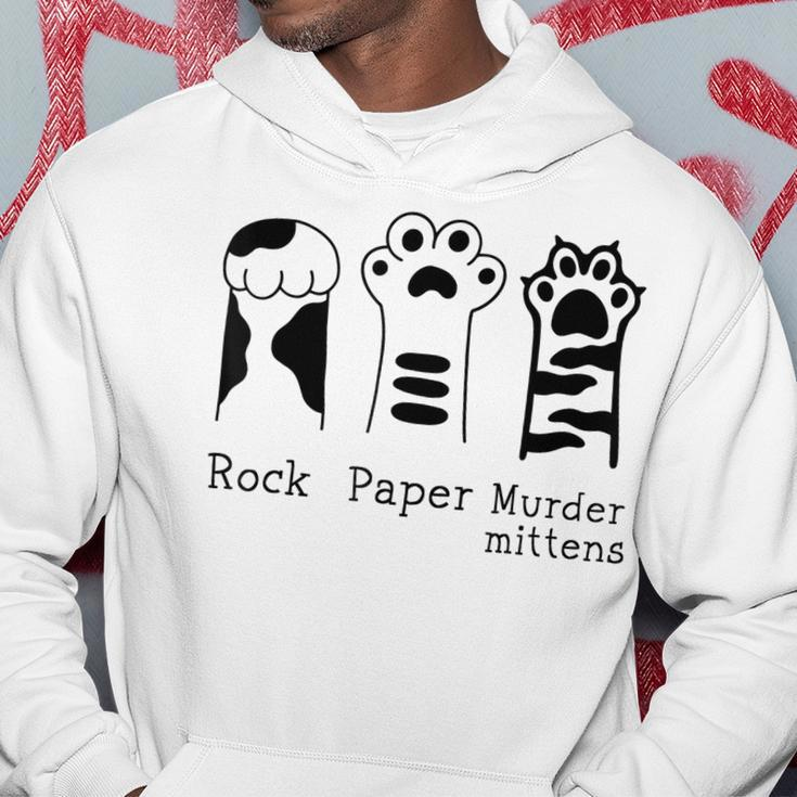 Funny Cat Paws Rock Paper Scissors Hoodie Unique Gifts