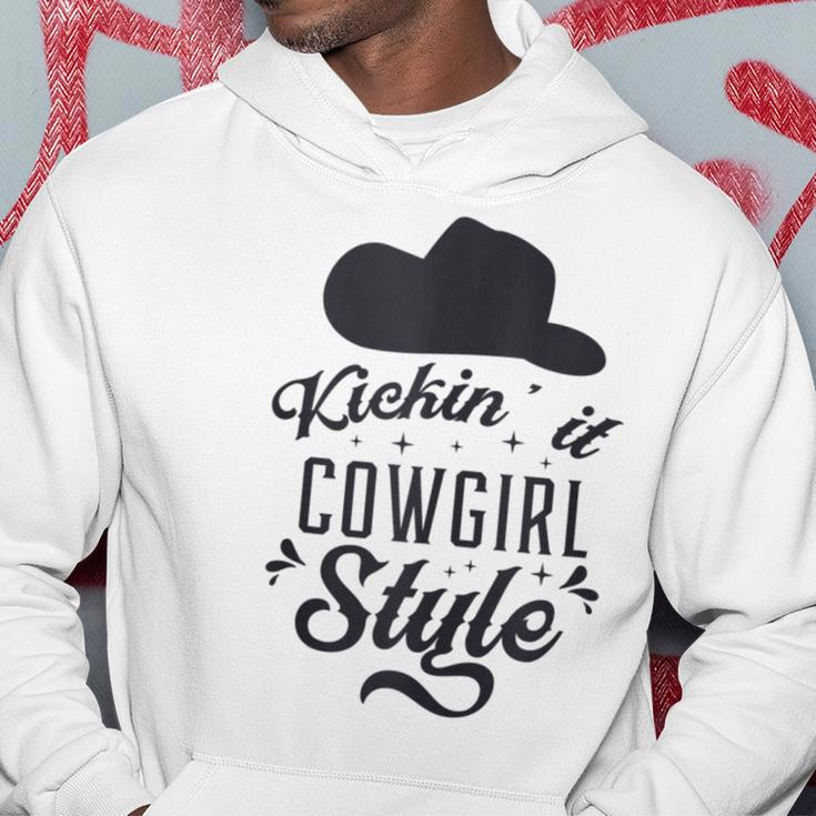 Funny Cowgirl Gift Cowboy Boots Western Line Dancing Ladies Dancing Funny Gifts Hoodie Unique Gifts