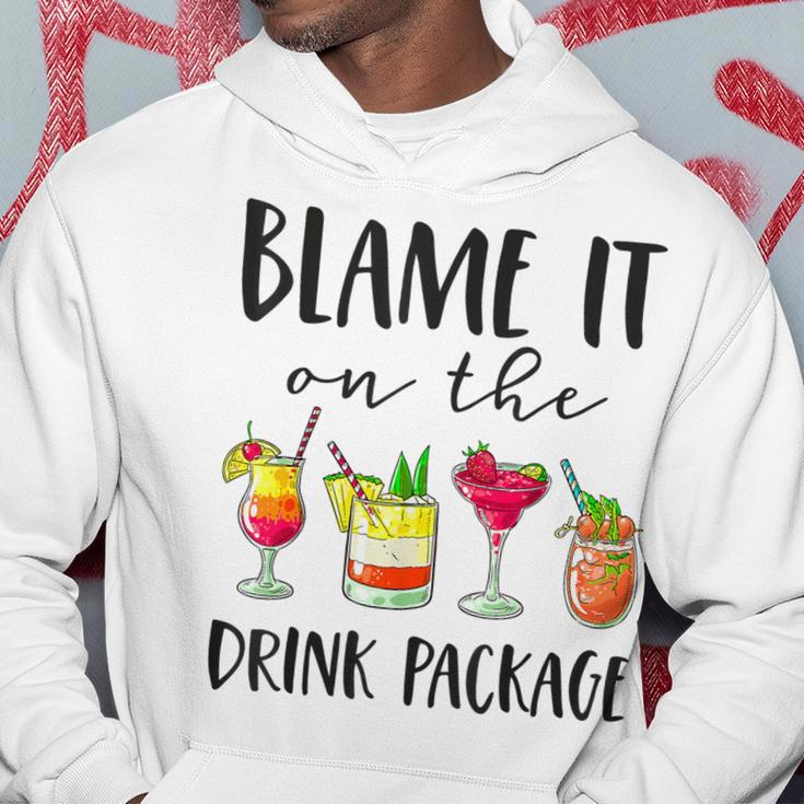 Cruise Blame It On The Drink Package Hoodie Unique Gifts