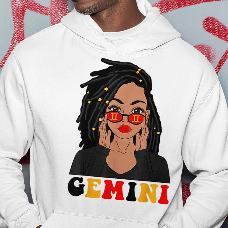 Gemini Girl Locd Woman Zodiac Signs Birthday Girl Hoodie Unique Gifts