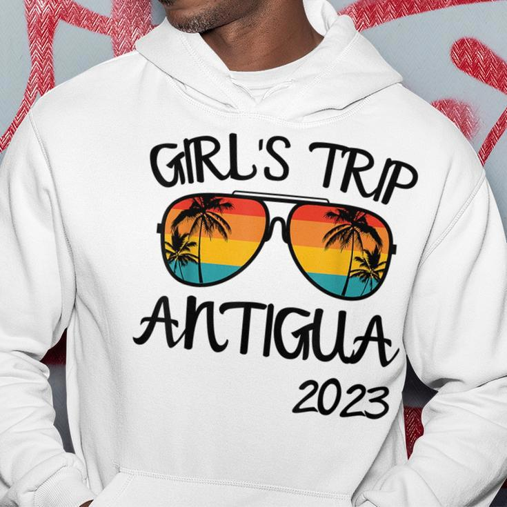 Girls Trip Antigua 2023 Sunglasses Summer Vacation Girls Trip Funny Designs Funny Gifts Hoodie Unique Gifts