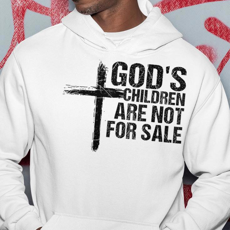 Gods Children Are Not For Sale Cross Christian Vintage Christian Gifts Hoodie Unique Gifts