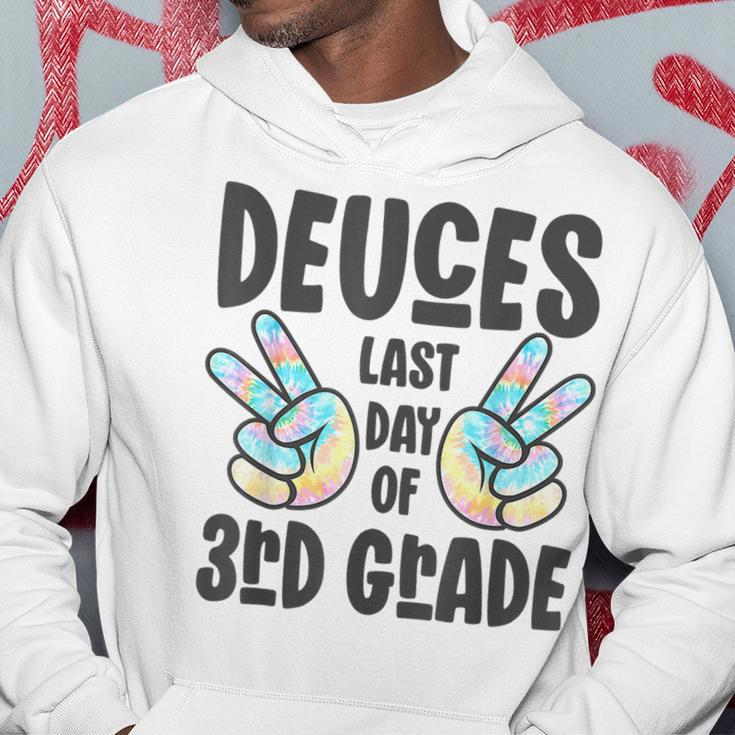 Goodbye Peace Out 3Rd Grade Deuces Last Day Of 3Rd Grade Hoodie Unique Gifts