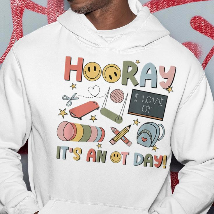 Hooray It’S An Ot Day Occupational Therapy Back To School Hoodie Unique Gifts