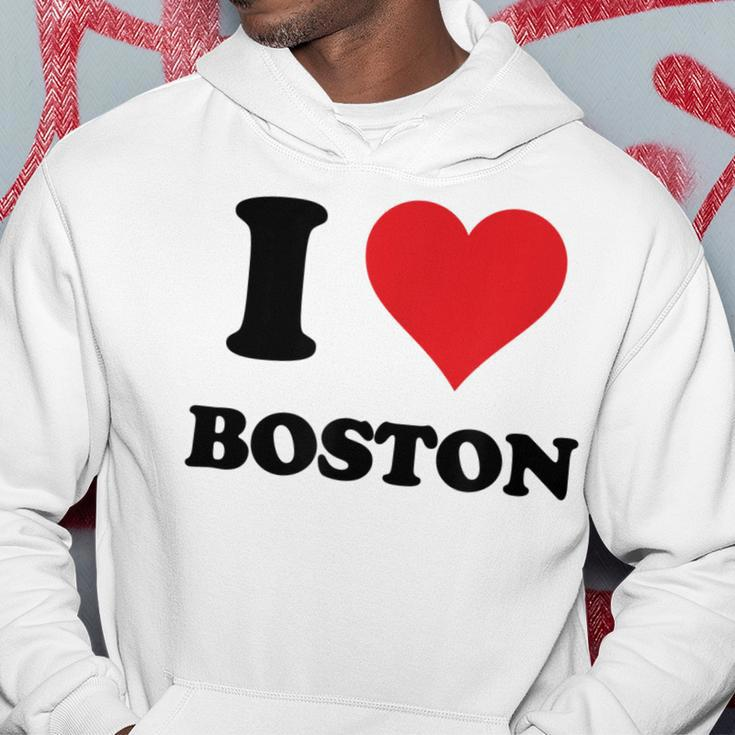 I Heart Boston First Name I Love Personalized Stuff Hoodie Unique Gifts