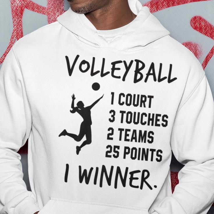 Inspirational Volleyball Definition Sports Lovers Quote Hoodie Unique Gifts