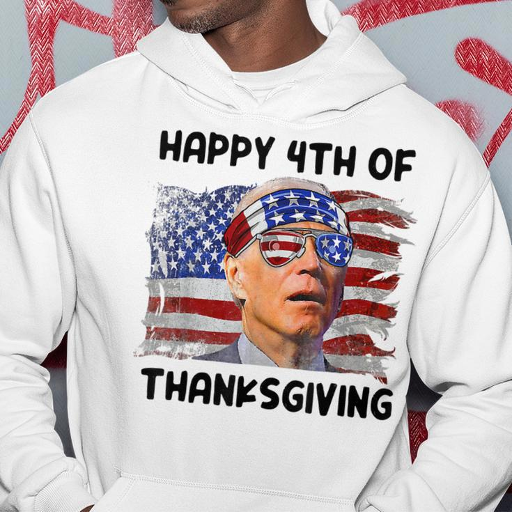 Joe Biden 4Th Of July Happy 4Th Of Thanksgiving Hoodie Unique Gifts