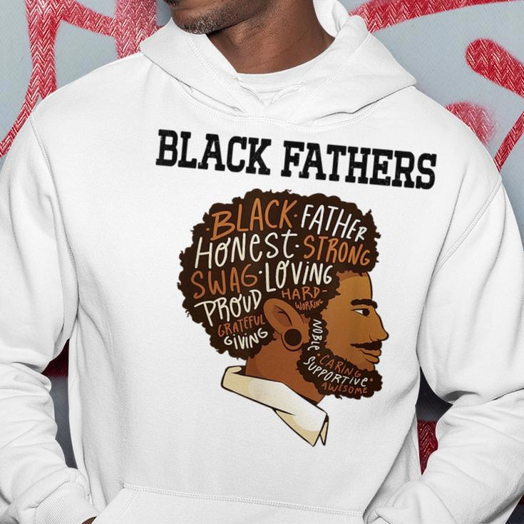 Junenth Black Fathers Matter Fathers Day Pride Dad Black Hoodie Unique Gifts