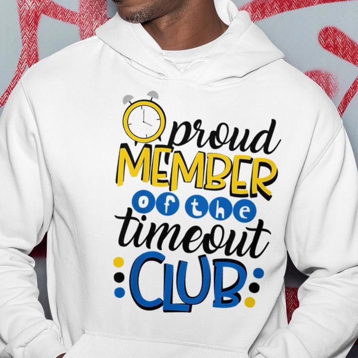Kids Funny Baby Boy Son Toddler Proud Member Of The Timeout Club Hoodie Unique Gifts