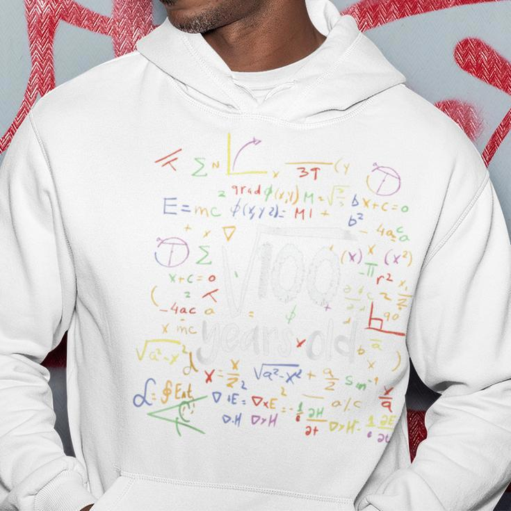 Kids Kids Funny Square Root Of 100 10Th Birthday 10 Year Old Math Hoodie Unique Gifts