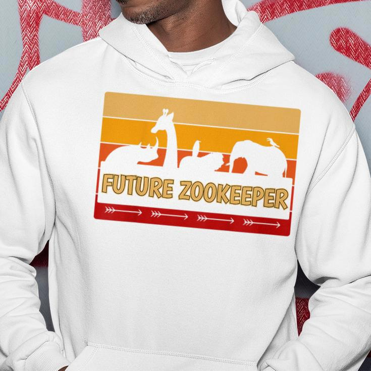 Kids Zoo Animals Wildlife Birthday Party I Future Zookeeper Hoodie Unique Gifts