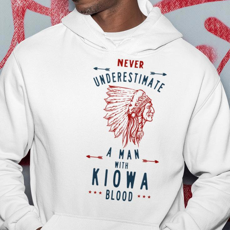 Kiowa Native American Indian Man Never Underestimate Native American Funny Gifts Hoodie Unique Gifts
