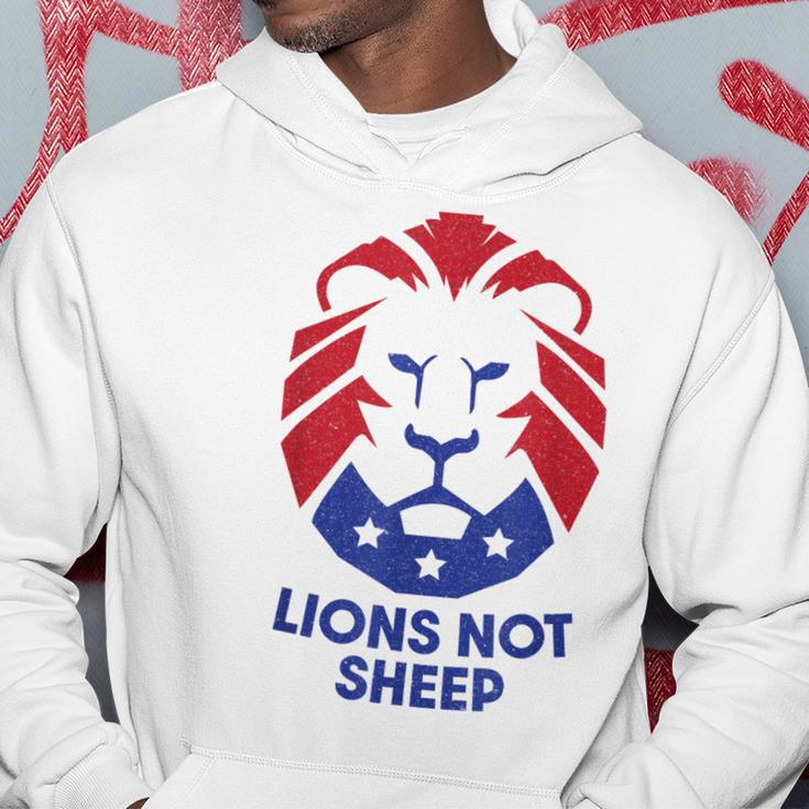 Lions Not Sheep Patriot Hoodie Unique Gifts