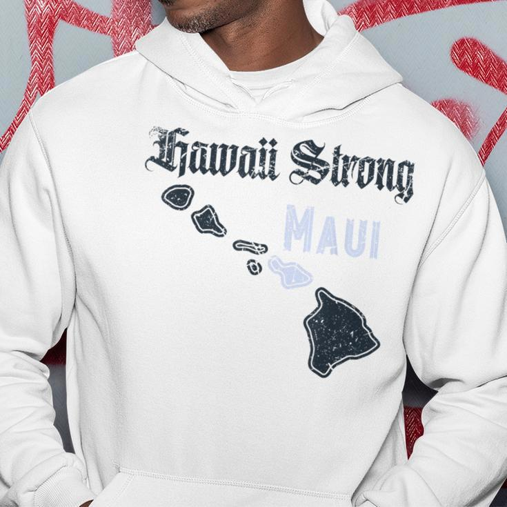 Maui Hawaii Strong Distressed Look Hawaii Hoodie Unique Gifts