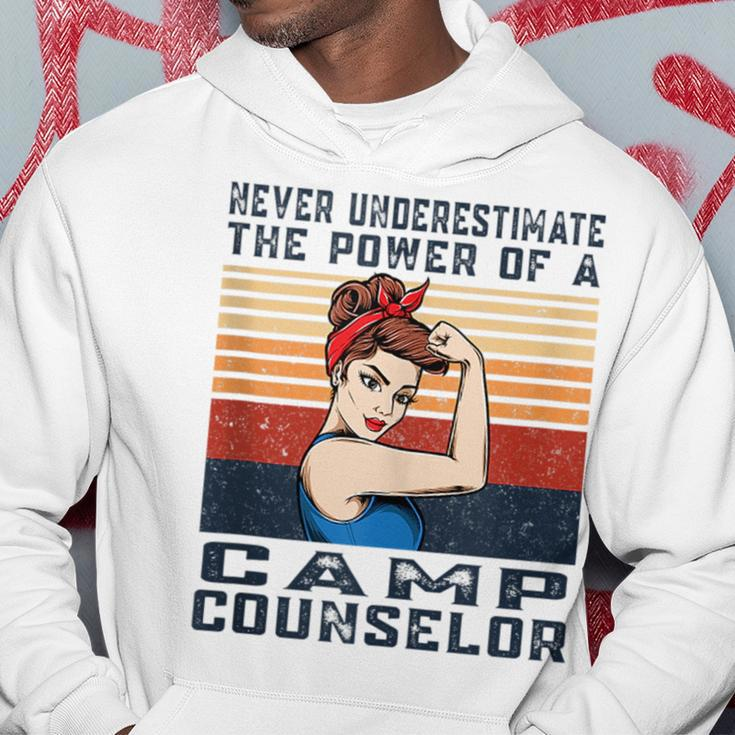 Never Underestimate The Powerss Of Camps Counselor Hoodie Unique Gifts