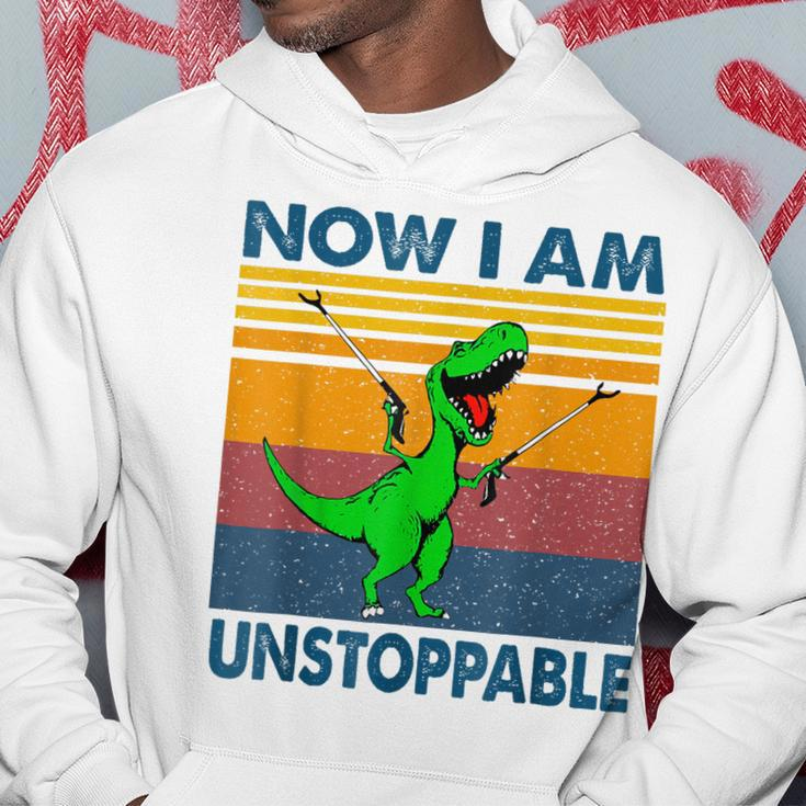 Now Im Unstoppable - Funny T-Rex Dinosaur Hoodie Unique Gifts