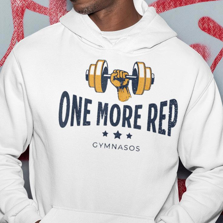 One More Rep - Funny Gym Sayings And Motivational Quotes Hoodie Unique Gifts