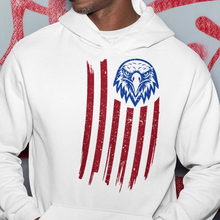 Patriotic Eagle July Fourth 4Th Of July American Flag Hoodie Unique Gifts