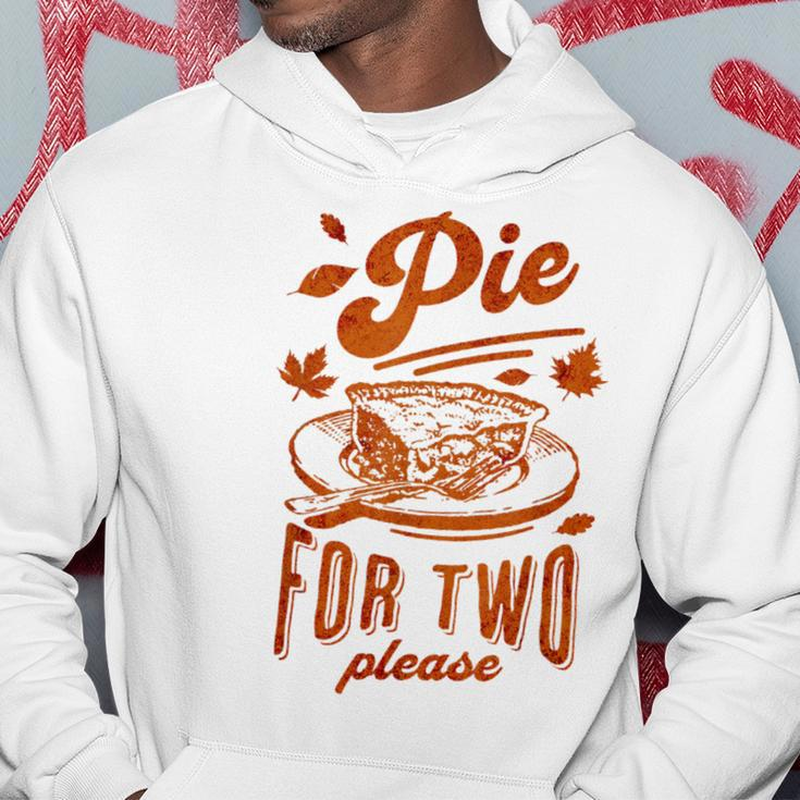 Pie For Two Please Thanksgiving Pregnancy Announcement Baby Hoodie Unique Gifts