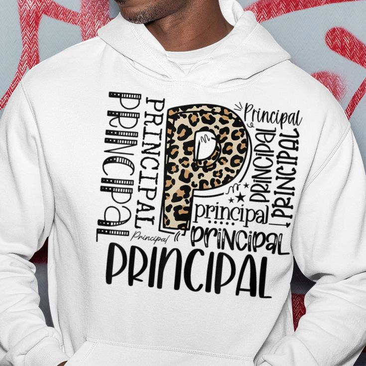 Principal Typography Principal First Day Of Back To School Hoodie Unique Gifts