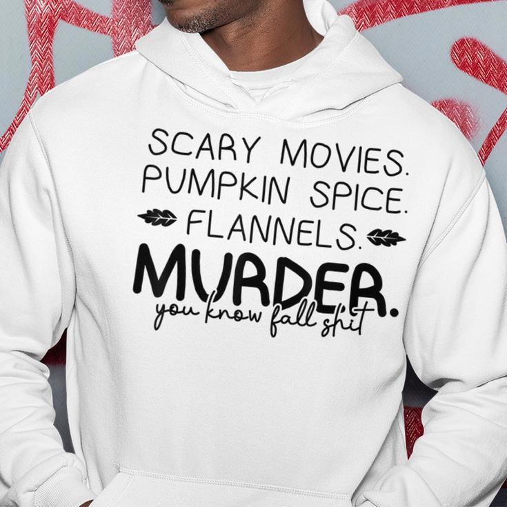 Scary Movies Pumkin Spice… Outfits For A Autumn Lover Hoodie Unique Gifts