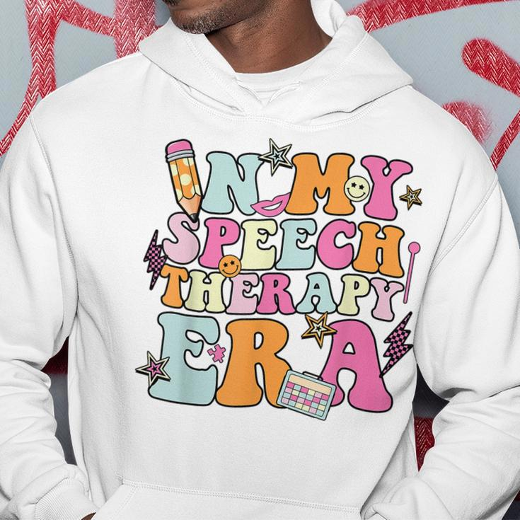 In My Speech Therapy Era Slp Therapist Language Pathologist Hoodie Funny Gifts