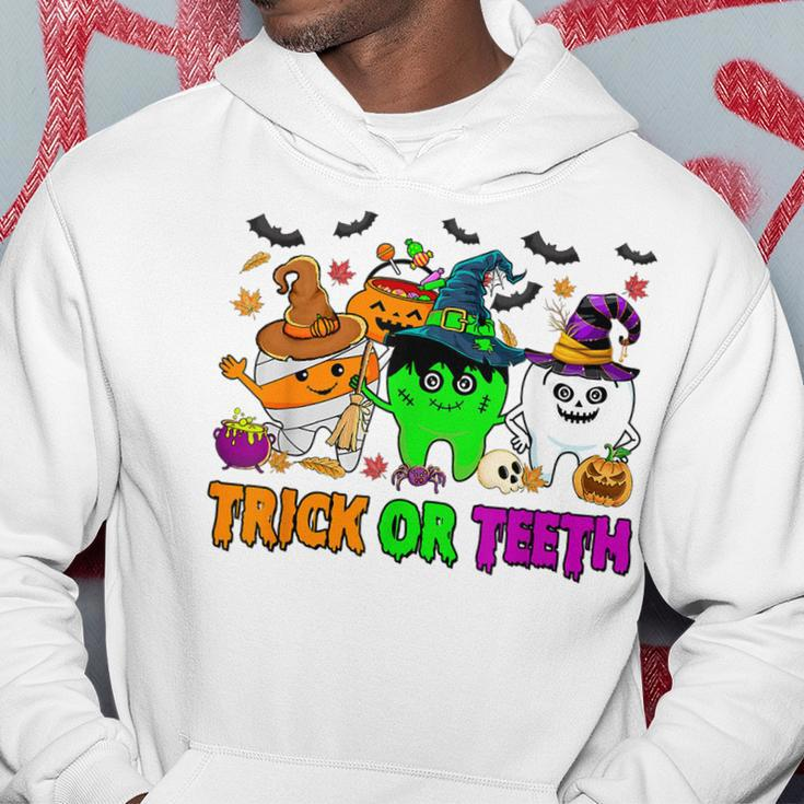 Spooky Dentist Halloween Trick Or Th Dental Assistant Hoodie Unique Gifts