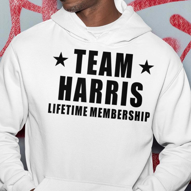 Team Harris Lifetime Membership Funny Family Last Name Hoodie Unique Gifts